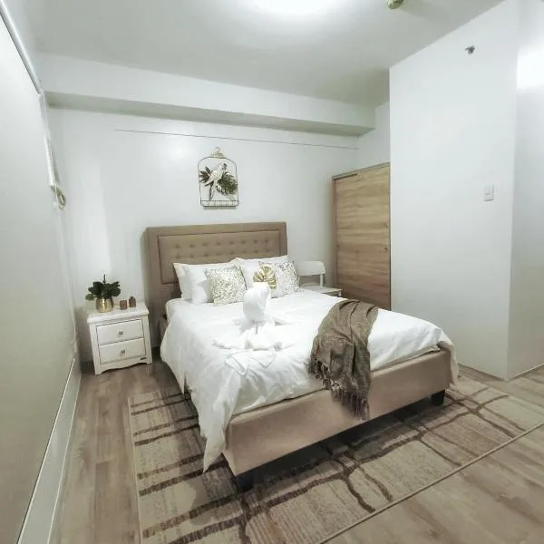 Minimalist Condo Studio at Messavire Garden Residence near Ruins Bacolod, hotel v destinaci Bacolod