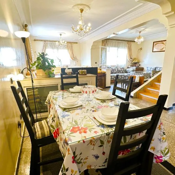 Appartement Spacieux et cosy A deux minutes du complexe sportif moulay abdellah、ラバトのホテル