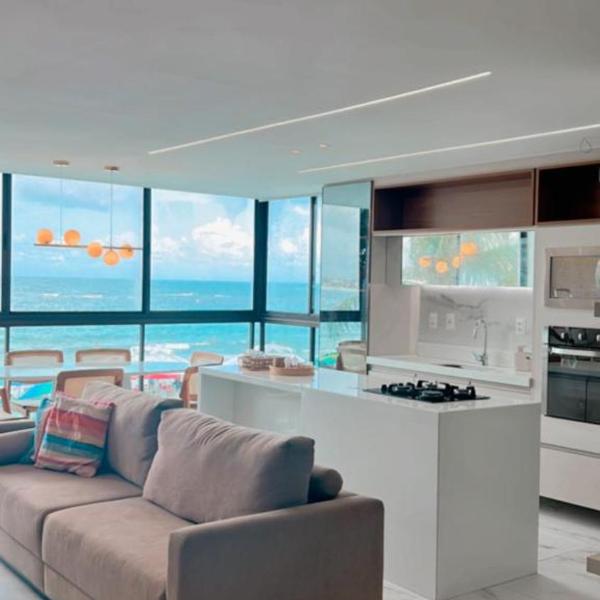 Porto de Galinha Apt luxo em frente ao mar - Foto 5