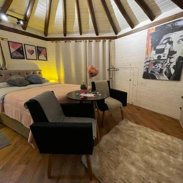 Chalé Artur, uma acomodação térrea com charme
