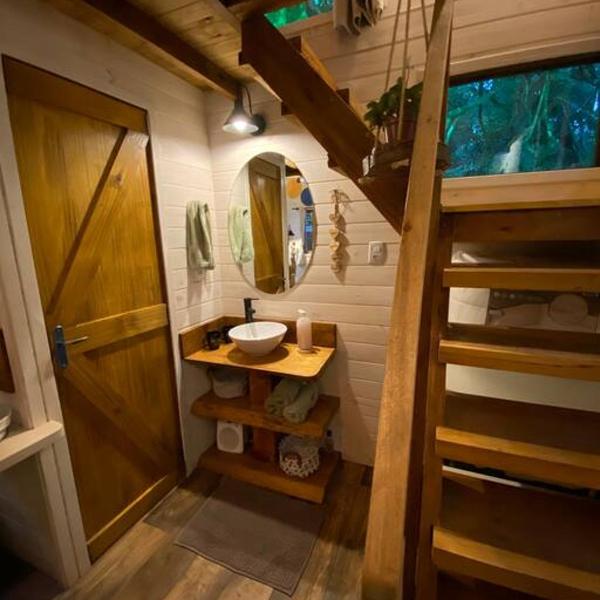 Cabana Lara, com lareira e muito estilo. - Foto 3