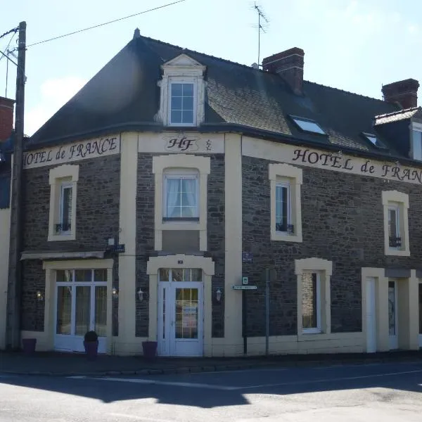 Hotel De France, hotel in Saint-Georges-de-Gréhaigne