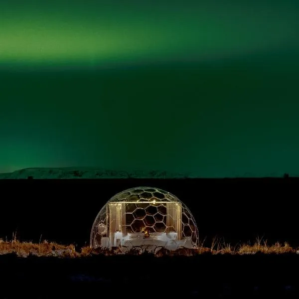 Aurora Igloo, hotel in Ásmundarstaðir