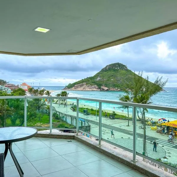 Flat a beira mar no Recreio dos Bandeirantes RJ, hotel in Rio de Janeiro