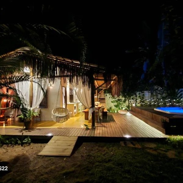 Mini Casa com Jacuzzi e Piscina, hotel di Trancoso