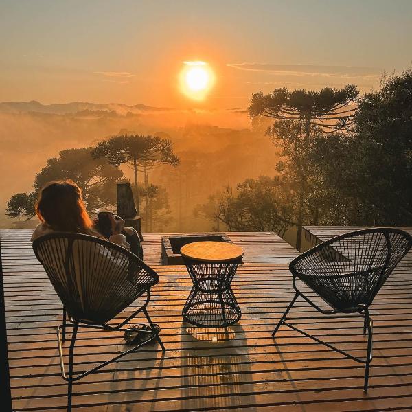 Refúgio na Serra com Banheira e Belo Nascer do Sol - Foto 3