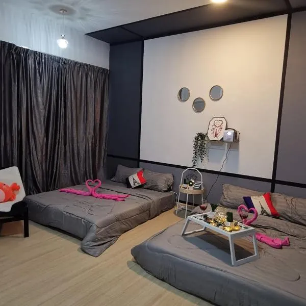 DS15 dsara 50inch 4kTv mrt next Kota Damansara, hotel in Sungai Buluh
