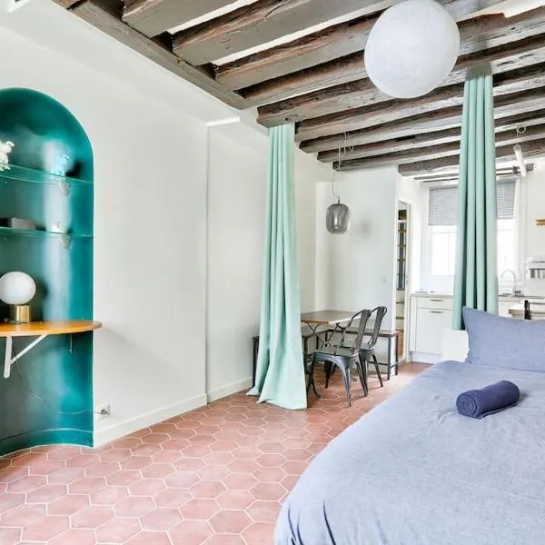 Cosy studio à proximité du Musée du Louvre