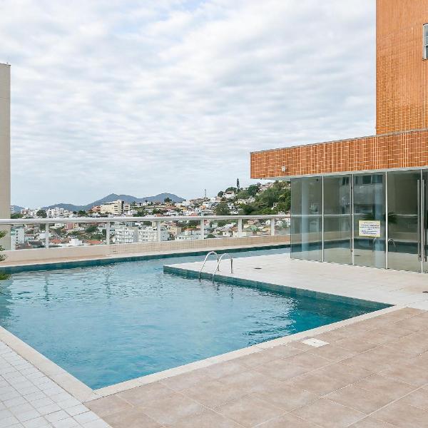 Piscina | Academia | 200m do Shopping #CA26