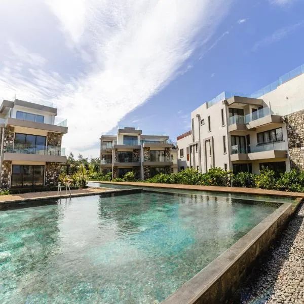 Apartment Beachfront Ocean Terraces Residence, Poste Lafayette-Apt-C3, hotel v destinaci Poste Lafayette