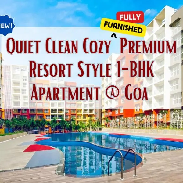 Quiet & Cozy Resort Style Fully Furnished 1-BHK Apartment, hotel v destinaci Dabolim