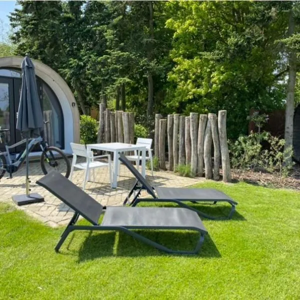 Tiny Wellnesslodge Wulp met sauna, hotel v mestu Dalerveen