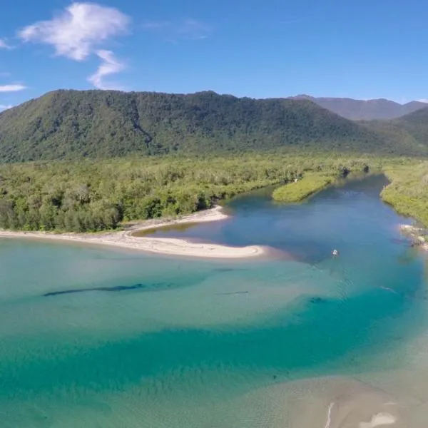 Noah Creek Eco Huts, hotel en Cow Bay