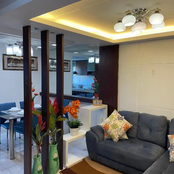 Cozy 2-bedroom Condo at Marcos Highway、マニラのホテル