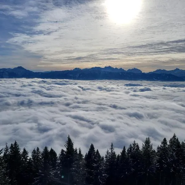 Gerlitzen, Kanzelhöhe, Über den Wolken, Haus Enzian, hotel v destinaci Deutschberg