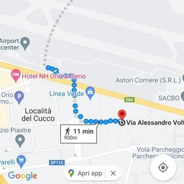 Apartment Orio Volta, хотел в Орио ал Серио