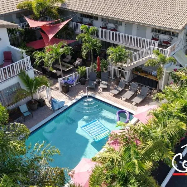 The Big Coconut Guesthouse - Gay Men's Resort, hotel v destinácii Lauderdale Lakes
