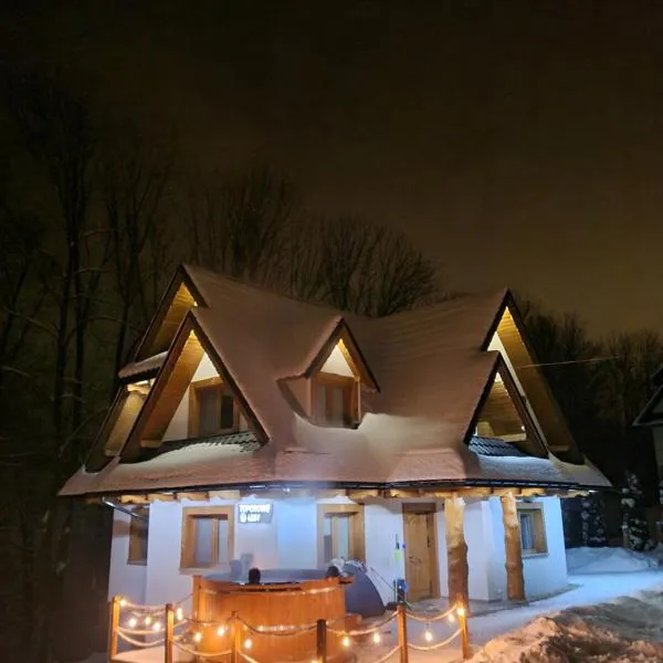 Toporowe Izby, hôtel à Groń