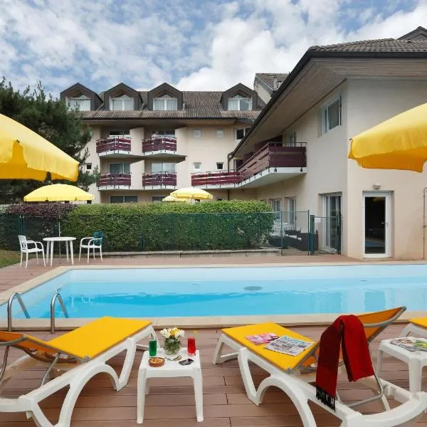 Logis Hotel Arc En Ciel, hotel em Thonon-les-Bains