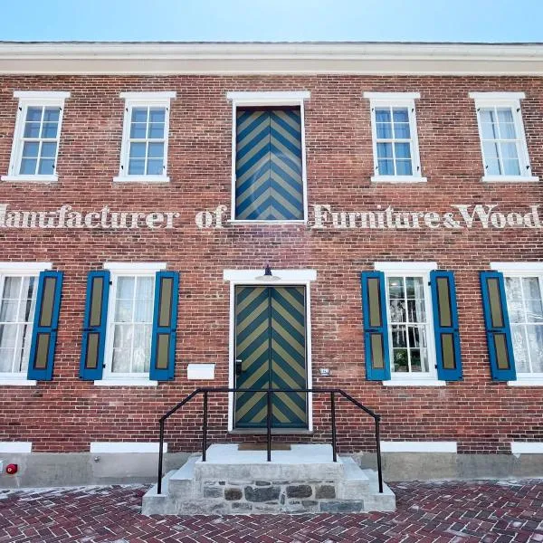Bischoff Inn - Former 1870 Furniture Factory Now 5 Room Boutique Hotel, hotel a Tamaqua