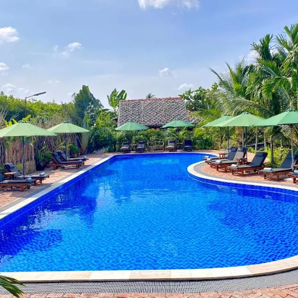 MEKONG SILT ECOLODGE、カントーのホテル