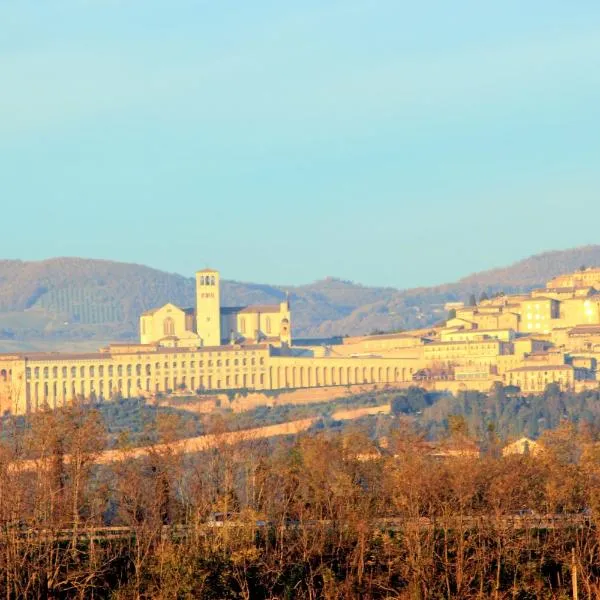 B&B Panorama d'Assisi，天使與殉教者聖母大殿的飯店