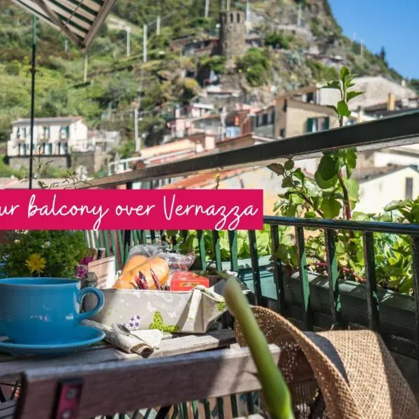 Recanissu Apartment with balcony & AC, hotel en Vernazza