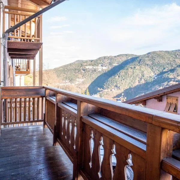 Casa al portico Val di Cembra, hotel en Grauno