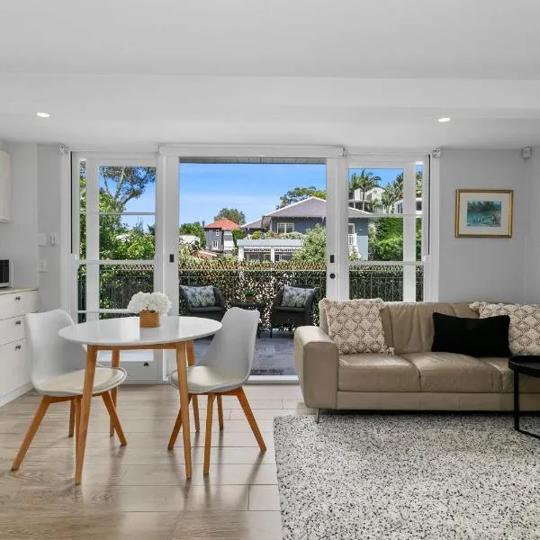 Balmoral Cabana - large terrace & 150m to beach、シドニーのホテル