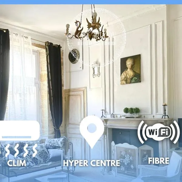 Caporizon-Sarlat l'élégance-T2 Plein centre cité médiévale, hôtel à Sarlat-la-Canéda