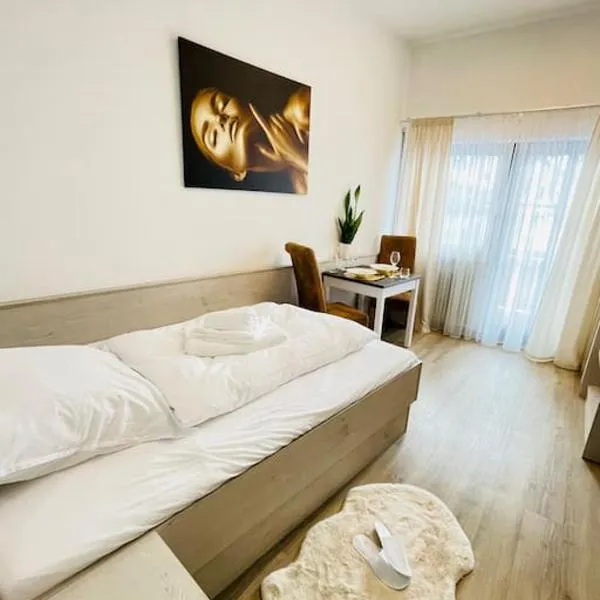 FeWo 20 - Appartement im Rottalblick - YoungModern wohnen, Tiere willkommen, Bademantelgang zur Therme, TV und Balkon, hotel v destinaci Bad Griesbach