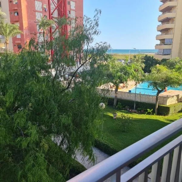 Bonito apartamento con vistas al mar, hotell sihtkohas Playa Pobla de Farnals