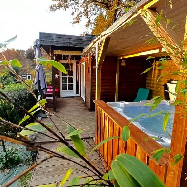 Chalet-studio Bien-Hetre, hotell sihtkohas Fichous-Riumayou