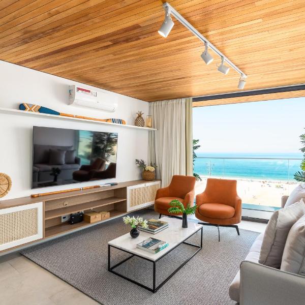 Luxuosos Apartamentos por Temporada na Atlântica à Beira-Mar, Copacabana - Foto 2