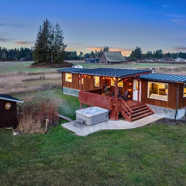 Frontier Farmhouse-sauna &ht, hotel v destinaci Port Angeles