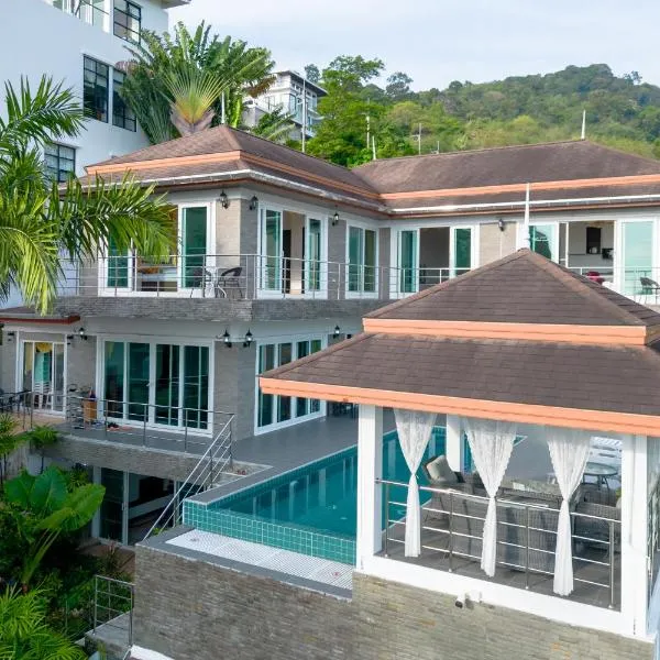 ฺBaan Waru seaview villa, hotel v destinaci Ban Kata