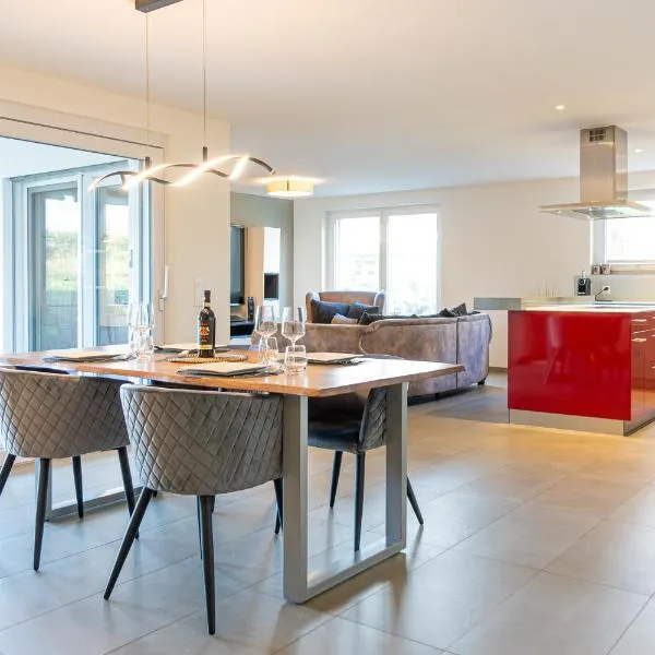 슈타인 암 라인에 위치한 호텔 Luxus 3,5 Zi-Whg 128m2, 8 Min zum See & Altstadt