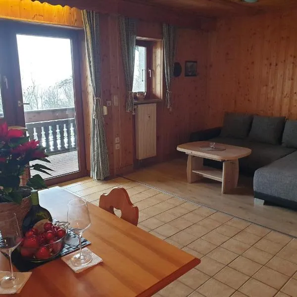 Uriges Apartment + Schönblick + mitten im Bayerischen Wald + WLAN kostenfrei, hotel in Schöfweg