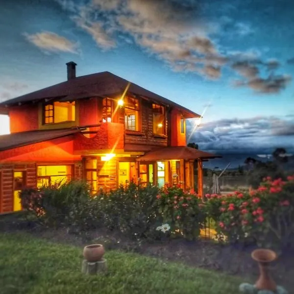 Ruta de los volcanes, hotel v destinaci Machachi