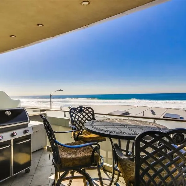 Ocean view, two-level condo with stunning view, decks, fast WiFi & fireplace, khách sạn ở San Diego