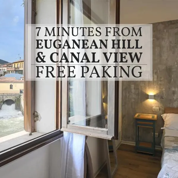 Vicino ospedali e colli - vista sul torrente rilassante – hotel w mieście Battaglia Terme
