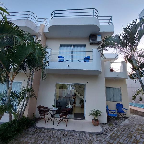 Duplex com vista mar