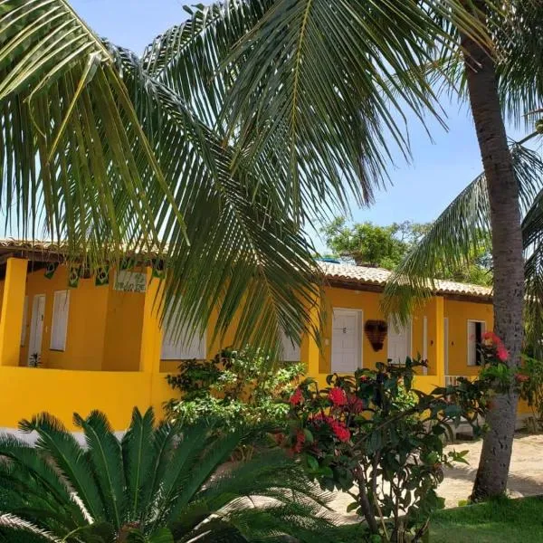 Pousada Grão de Areia Beira Mar, hotel em Mangue Seco