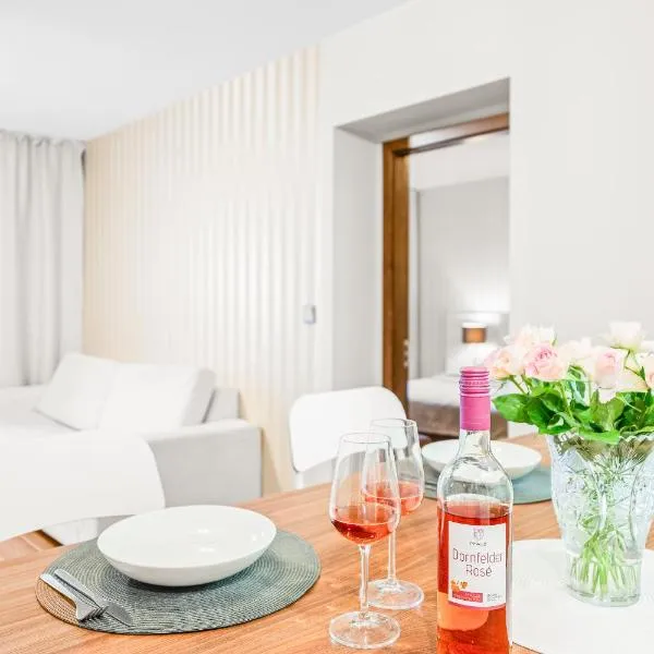 Prostorný dvoupokojový apartmán 52m2, hotel v Plzni