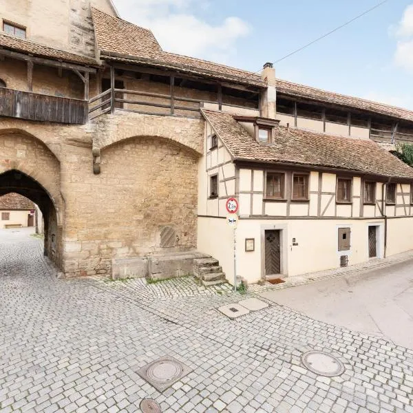 Nächtigen an der Stadtmauer, hotel v destinaci Rothenburg ob der Tauber