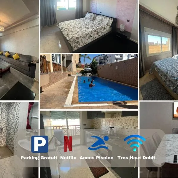 Eden Appartement avec Piscine Et Salle de Sport, hotel in El Jadida