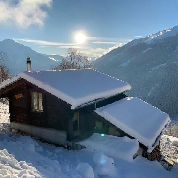 Chalet Sträba, hotel en Bellwald