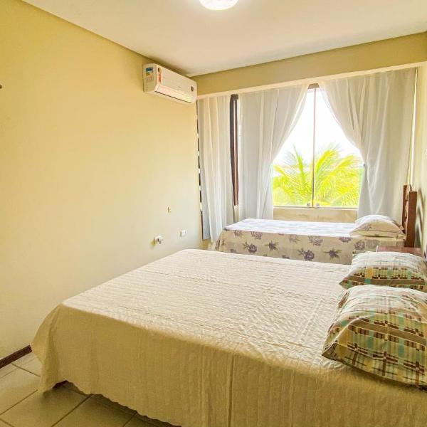 Duplex Vista Mar - Praia dos Carneiros - 10metros do mar - 4Qts-10Hosp-AceitaPet - Foto 4