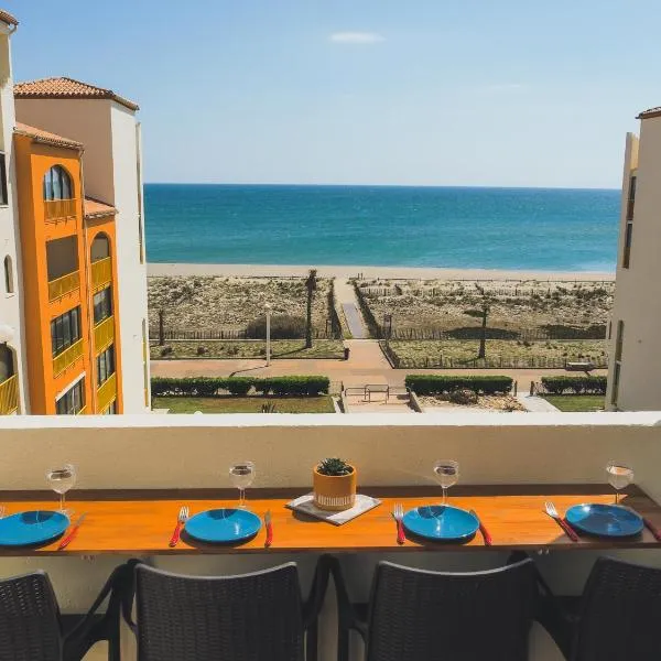 Superbe appartement vu mer avec parking et Wifi, hotel di Le Barcares