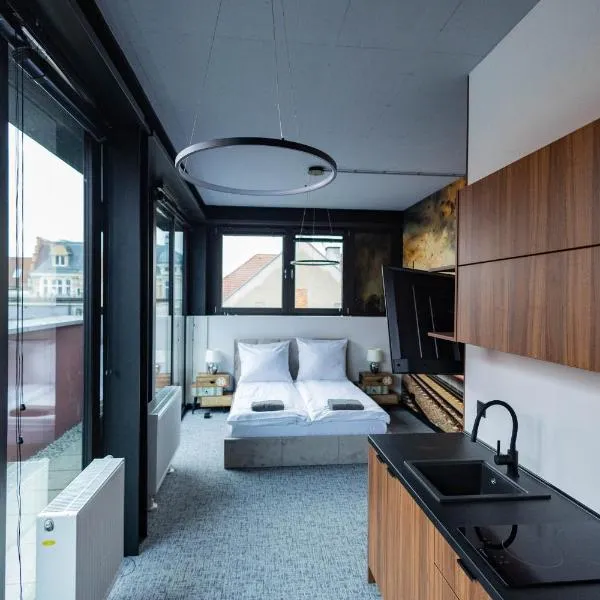 Apartamenty Plebańska-Rynek, hotel v destinaci Gliwice